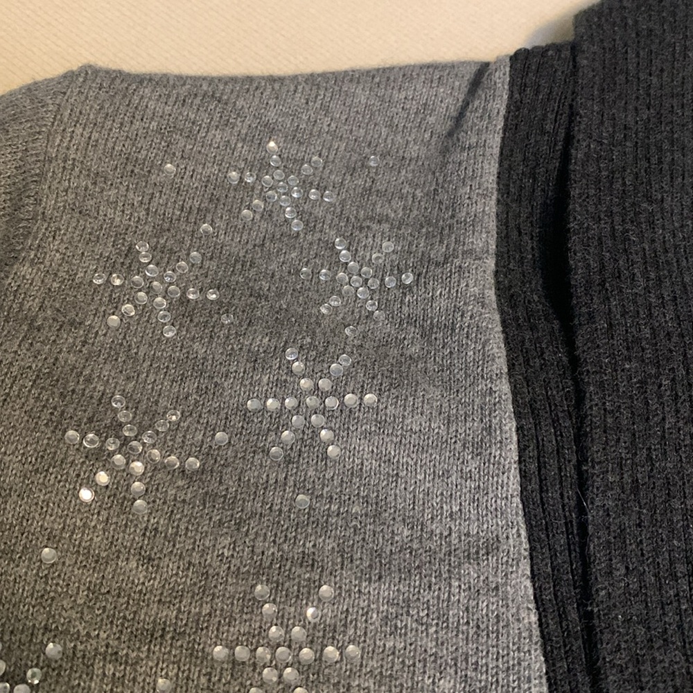 Quacker Factory 2 in 1  Embellished Cardigan - Picture 5 of 9